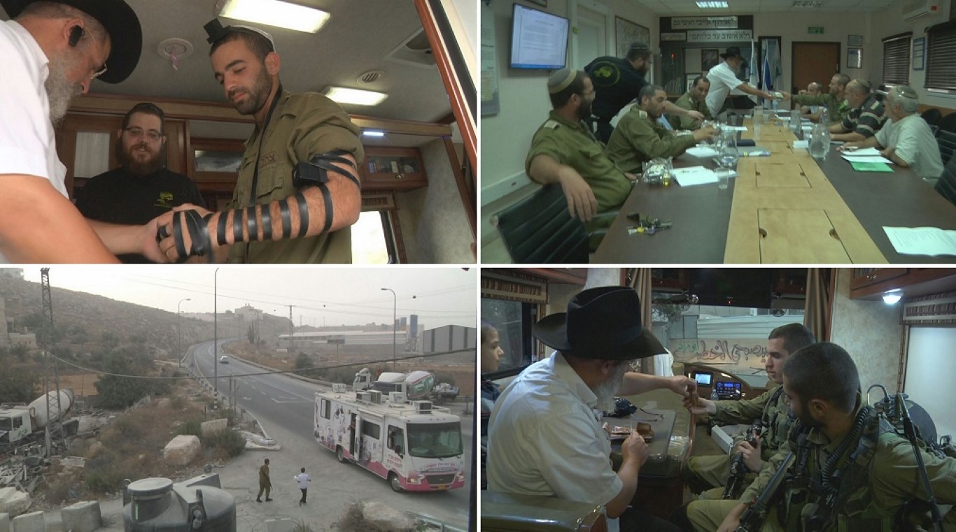  ניידות חב"ד הגיעו לאלפי חיילים