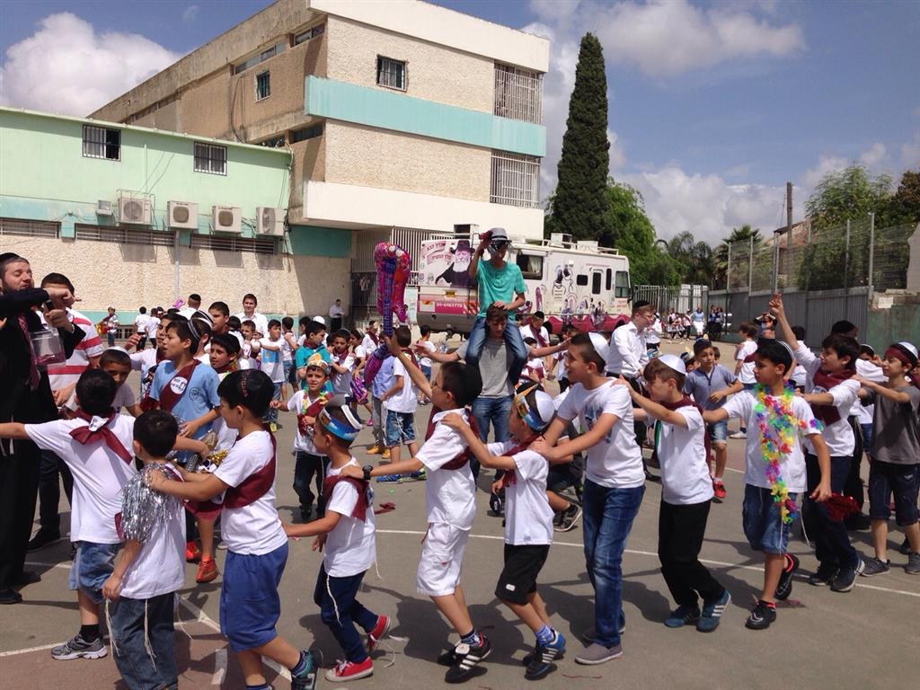 500 ילדים התכוננו למתן תורה