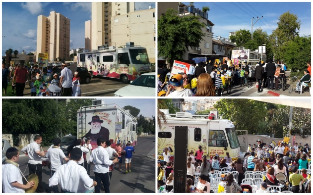 הטנקים הובילו עשרות תהלוכות