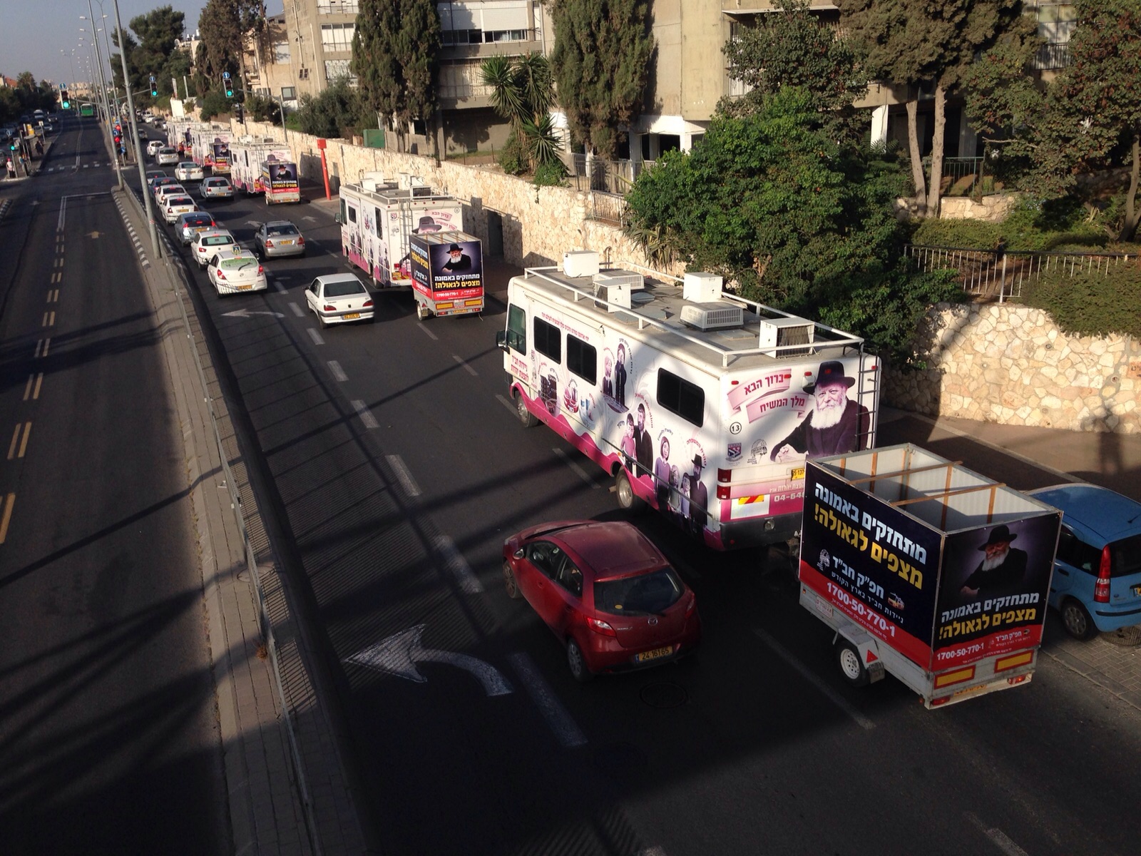 שיירת חיזוק עקב המצב הבטחוני