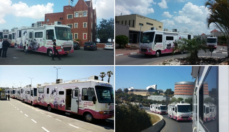 שיירת הטנקים יצאה לכבוש את הארץ